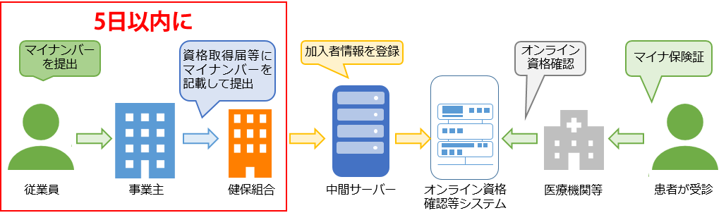 オンライン資格確認のしくみ